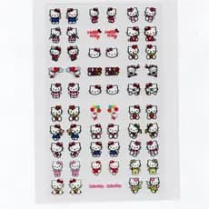 60 adesivos de unha 3D hello kitty PRÉ PRONTO - modelo 534-1 personagem desenho