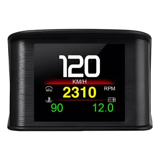 Display Head Up Display HUD Velocímetro HUD Display P10 OBD2 Carro Medidor HUD P10 OBD Bordo Carro