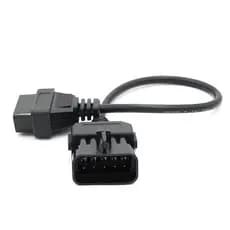 Opel Cabo Adaptador De Conector OBD2 De 10 Pinos Para 16 Adequado Opel/Vauxhall Opel Vauxhall