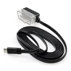 Cabo Obd2 Tipo-C 12volts Carro Hud Head Up Display, Tipo-c Cabo HUD - Cabo Obd C, cabo obd2, tipo c