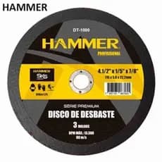 Disco de Desbaste 4.1/2" Para Metal Hammer