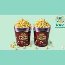 Kit 2 Baldes Pipoca 1,4 litros  Perfeito para Festas, Cinema em Casa e Eventos Infantis