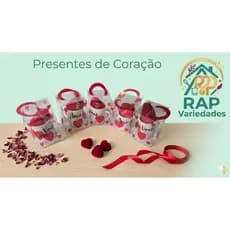 Mini Caneca Ceramica C/coracao Pelucia 10Cm NAMORADOS/MAES/AMIGOS