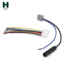 [tachiuwa21] SiaBiced Car Stereo Fio Rádio Áudio Cablagem Com Antena FM Para Versa