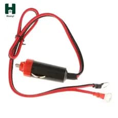 [tachiuwa21] Cabo Adaptador De Plugue Macho De Cigarro 12V 10A Para Inversor De Energia De Carro