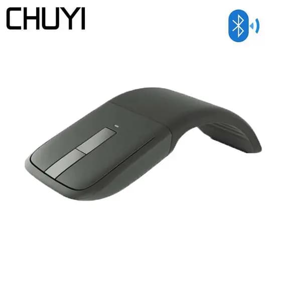 Mouse Sem Fio Bluetooth Para Microsoft Touch Dobrável Recarregável Mause 1200 DPI Óptico Jogos Gamer Computador Portátil
