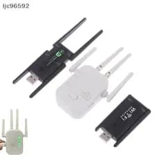 [ljc] 1PC Amplificador De Sinal Booster 2.4G 300Mbps Extensor Repetidor WiFi USB Sem Fio Roteador Wi-Fi De Longo Alcance