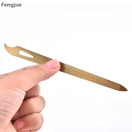 Fengjue Lixa De Unha De Aço Inoxidável , Lados Duplos , Unhas Grossas , Pedicure , Metal , BR