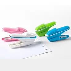 MR Para Grampos Grampeador De Unhas Mini Bonito Livro De Papel Encadernação Grampeadores Sem Papelaria