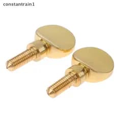 constantrain1 2 Pçs Saxofone Pescoço Parafuso Aperto Sax Ferramenta De Substituição Parte Receptor Instrumento Sopro Acessórios A