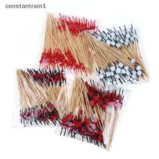 [CST] 100x 12cm Coração Bambu Pi Buffet Bolo Garfo De Frutas Festa Sobremesa Salada Sti [BR]