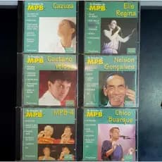 CD Os Grandes da MPB - Cazuza Chico Buarque Elis Regina MPB-4 Caetano Veloso - Lote