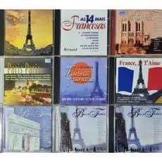 CD's Músicas Francesas Belle France França Paris Coletânea - LOTE MF
