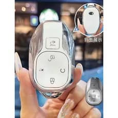 Adequado para 2025 estilos Chuanqi Direcional S9 Chave Caso Capa Qiankun Ultra Max 5 assentos 252km Chaveiro de controle