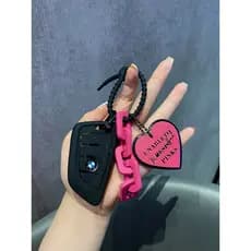 Adequado para BMW série 3 capa chave 5 série 530li carro i3x1x2x3x5 lâmina 1 série ix3 escudo 325li fivela feminina