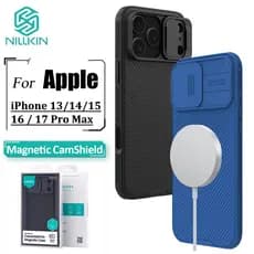 Nillkin Capa Magnética De Luxo Para iPhone 17 Pro Max 17/16/15 17e/16e De Telefone Proteção Deslizante De Câmera Traseir