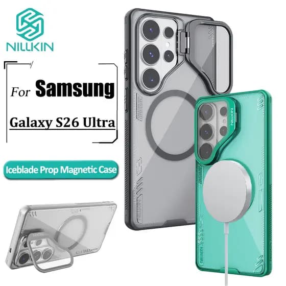 Nillkin Phone Case Para Samsung S26 Ultra Ecologicamente Correto , Transparente , À Prova De Choque , Capa Protetora Com