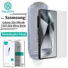 NILLKIN Vidro Temperado para Samsung Galaxy S26 Ultra S25 Ultra H+ Pro Protetor Tela com Instalação Fácil e Antirreflexo