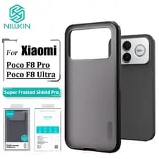 Nillkin Capa De Telefone Para Xiaomi Poco F8 Ultra F8/F7/X7 Pro Fosca TPU + PC Anti Impressão Digital Traseira À Prova D