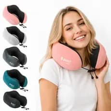 Almofada De Pescoço Viagem Super Conforto Travesseiro Silent | ENVIO RÁPIDO