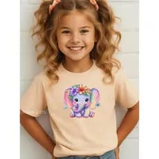 INFANTIL Elefantinha baby flores