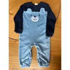 Macacão Pijama Infantil Pelucia Fleece Pelo Quentinho  11891