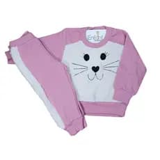 Kit Moscou 3 Conjuntos Moleton Infantil Roupa Inverno