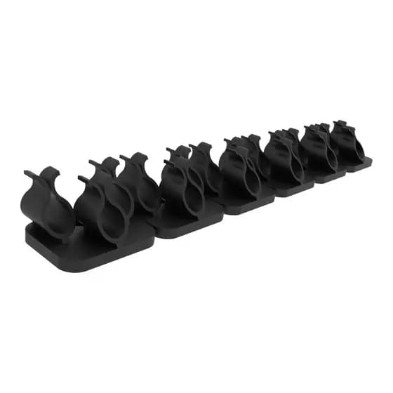Splin Kit Organizador de Fios e Cabos com Ajuste Modular - 2 Módulos C/ 6 unidades cada