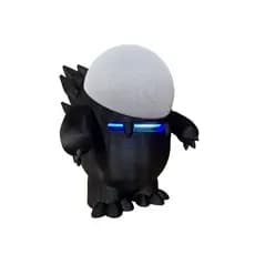 Suporte Base De Mesa Alexa Smart Echo Dot 5 Dino Echosaurus braços fixos
