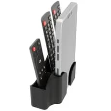 Splin Suporte de Parede  para 3 Controles Remotos mais Smartphone, com Passagem para Carregador