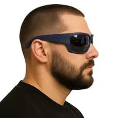 Óculos de Sol Praia Curvado Esportivo Lente Proteção Solar Aro Completo Masculino E Feminino MD-52