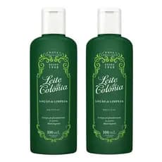 Kit  C/2  Loção De Limpeza Leite de Colônia - Nota