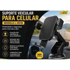 SUPORTE VEICULAR PARA CELULAR-MODELO L 901B