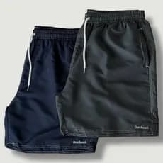 2 Bermuda Masculina Plus Size | Short Masculino tactel, 3 Bolsos, básica, short de academia, short de praia
