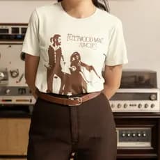 CAMISETA FLEETWOOD MAC MINIMALISTA [100% ALGODÃO]