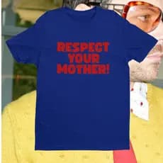 CAMISETA HARRY STYLES RESPECT YOUR MOTHER ALGODÃO
