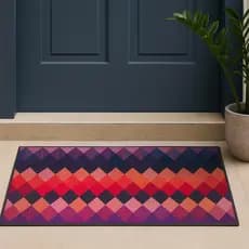 Tapete Capacho Premium Porta Entrada 40 x 60 Geometrico Luxo Antiderrapante Decorativo