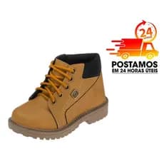 Bota Coturno Tenis Infantil Masculino Menino Botinha club happy