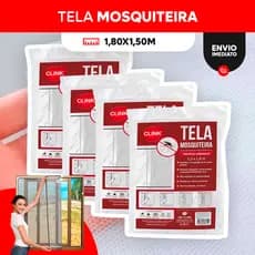 Telas Mosquiteira GRANDE Janela Ajustável 1,80Mx1,50M Anti Insetos Dengue Mosquito