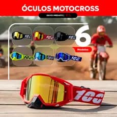 Óculos De Proteção Para 100 Motocross E Para-brisa Off-road