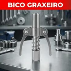 Acoplador Bico Engraxadeira Para Pistola De Graxa Bico Lubrificante Engate Rápido Com Trava