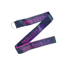 Tirante Tirante terceirão escrita e verso degradê rosa e roxa com fundo preto - Sem Mínimo (TPTERC-52)