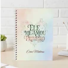 Devocional Cristão Feminino Personalizado A5 Caderno Devocional Capa Dura - 70 Fl - ENVIO RÁPIDO