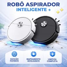 Robo Aspirador De Poeira Pó Robozinho Sugador Casa Potente Varrer Limpeza Automático Inteligente