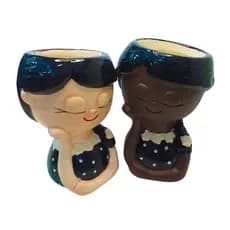 1 Vaso Decorativo Namoradeira Cachepot Para Suculentas
