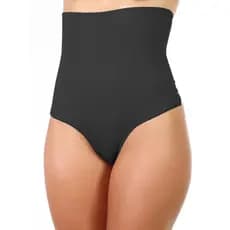Calcinha Aperta Barriga Fio Dental Modeladora Redutora