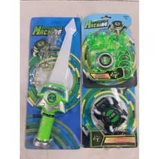 Relogio Infantil Ben 10 Omnitrix C/ Luz Hora Sons Aliens