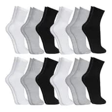 Kit Pares Meia Masculina Meias Cano Alto Algodão Meias Masculinas 40 Ao 46
