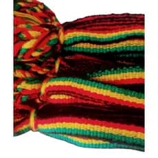 kit 12 Pulseiras Pano Reggae Jamaica - Best Friends - Amizade - 12 cores iguais 1x28cm