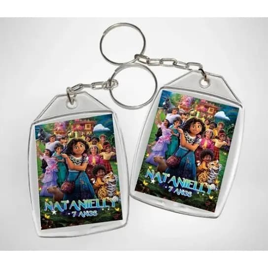 Chaveiros de acrílico personalizados todos os temas